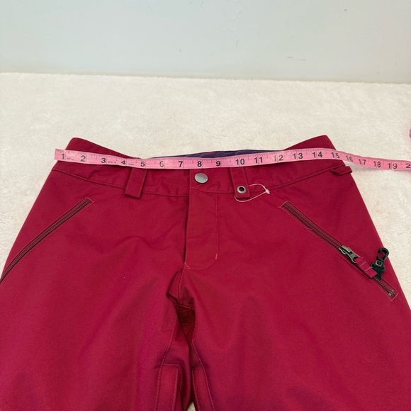 Burton Womens Pink Ski Snow Winter Snowboard Pants Snowsuit Suit Bibs Ladies XS - Picture 8 of 11